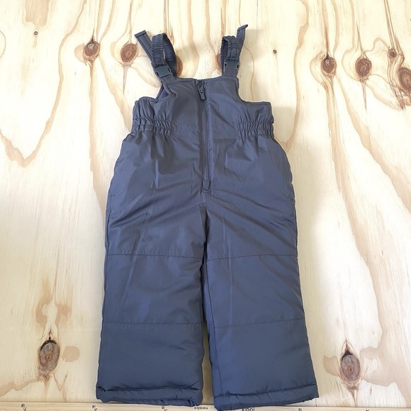 Carter's Other - Carter's Bib Snow Pants Toddler Baby Zip Overalls Size 2T Gray